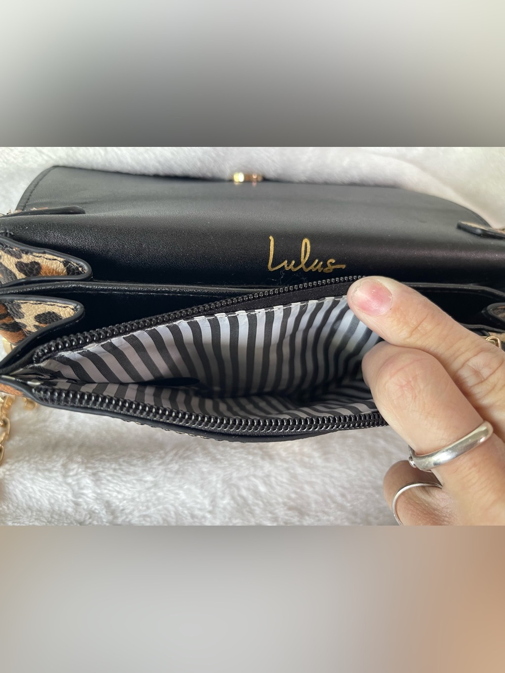 Lulus Talliah Leopard Print Wallet Clutch - Picture 9 of 13